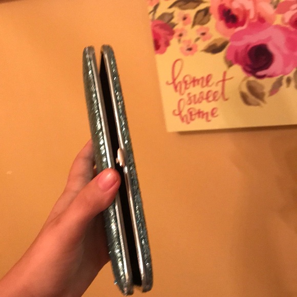 Blue Glitter Wallet - Picture 3 of 3